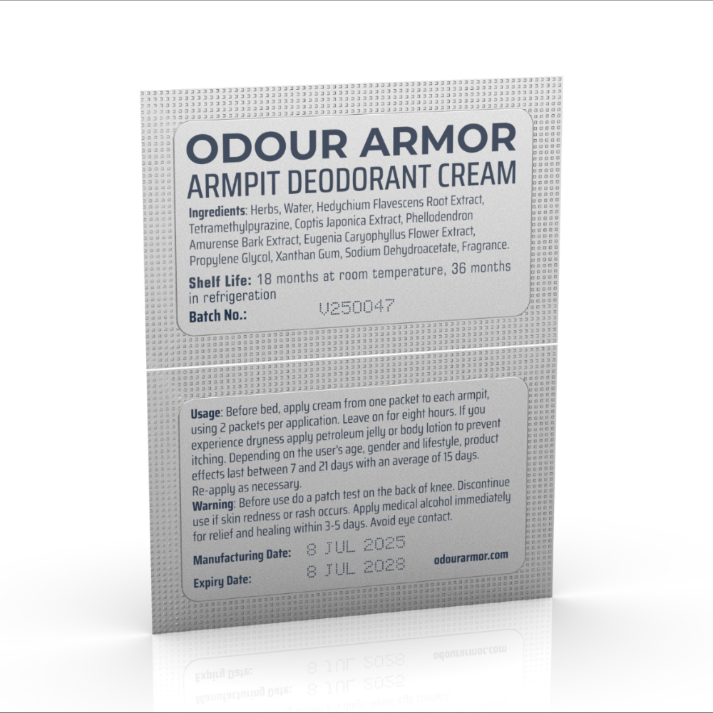 Odour Armor (2 weeks Sample)